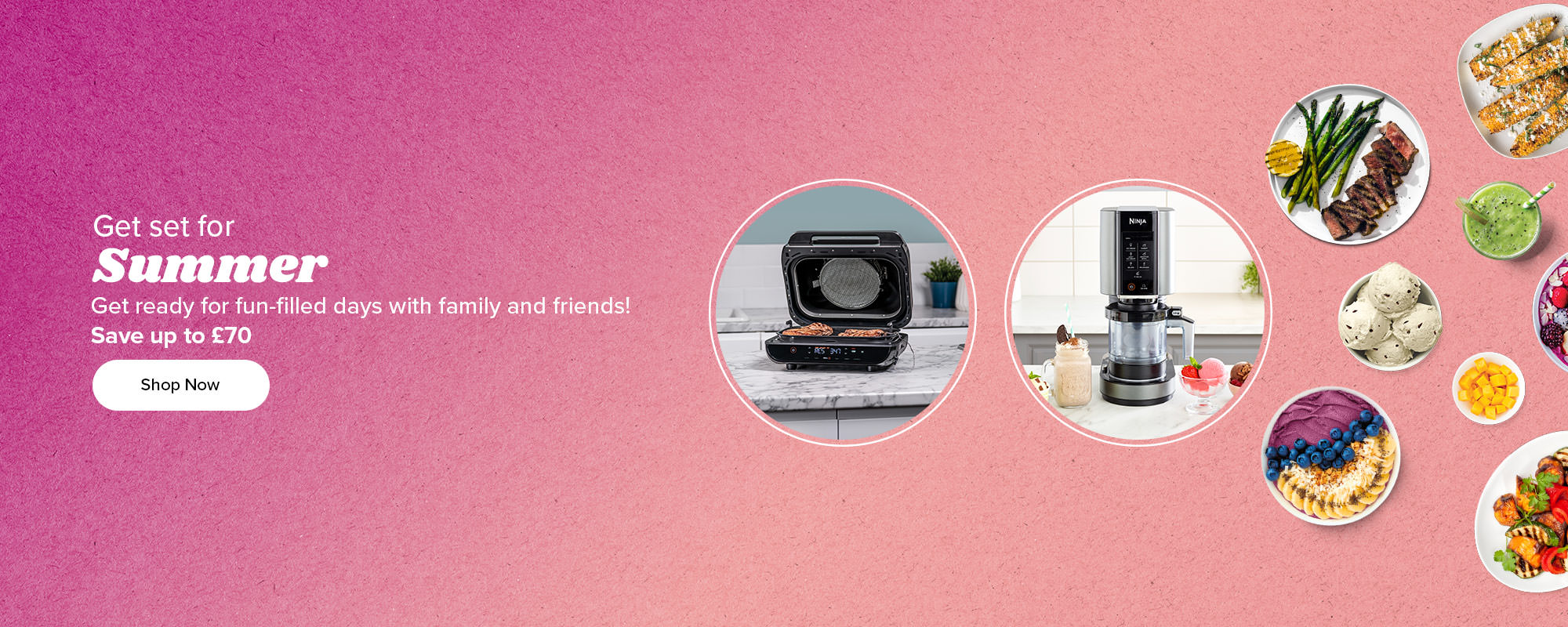 Ninja UK Kitchen Appliances Blenders, Air Fryers, Grills & More